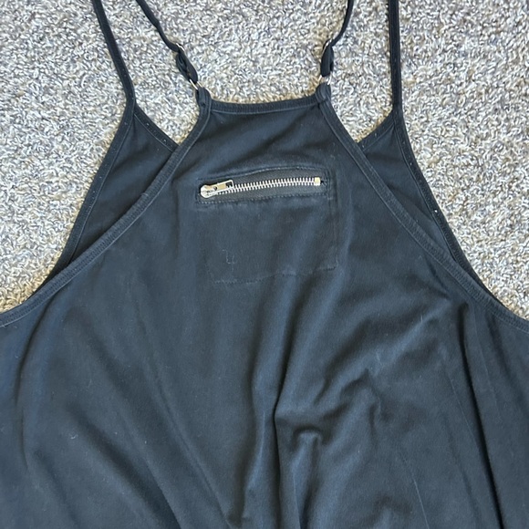 100% Cotton Black Drop Crotch Onesie Jumper labeled size medium - Picture 5 of 10